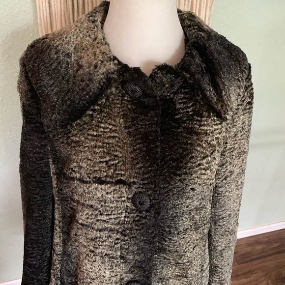 Perry Ellis ombré style button up coat - Picture 2 of 8